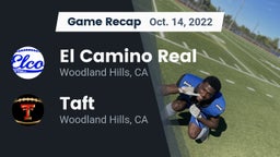 Recap: El Camino Real  vs. Taft  2022