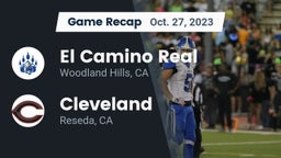 Recap: El Camino Real  vs. Cleveland  2023
