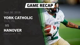 Recap: York Catholic  vs. Hanover  2016