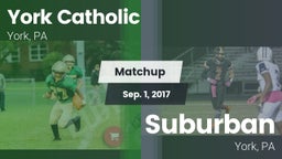 Matchup: York Catholic High vs. Suburban  2017