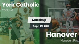 Matchup: York Catholic High vs. Hanover  2017