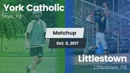 Matchup: York Catholic High vs. Littlestown  2017