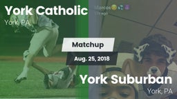 Matchup: York Catholic High vs. York Suburban  2018