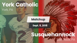 Matchup: York Catholic High vs. Susquehannock  2018