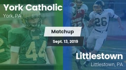 Matchup: York Catholic High vs. Littlestown  2019