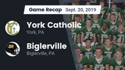 Recap: York Catholic  vs. Biglerville  2019