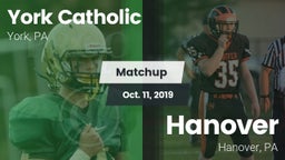 Matchup: York Catholic High vs. Hanover  2019
