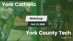 Matchup: York Catholic High vs. York County Tech  2020