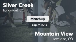Matchup: Silver Creek vs. Mountain View  2016