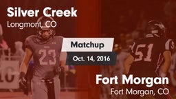 Matchup: Silver Creek vs. Fort Morgan  2016