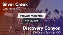 Matchup: Silver Creek vs. Discovery Canyon  2016