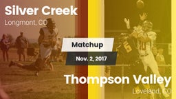 Matchup: Silver Creek vs. Thompson Valley  2017