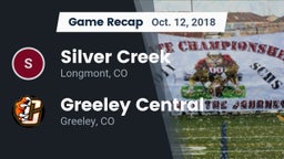 Recap: Silver Creek  vs. Greeley Central  2018