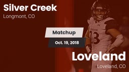 Matchup: Silver Creek vs. Loveland  2018
