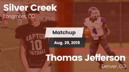 Matchup: Silver Creek vs. Thomas Jefferson  2019
