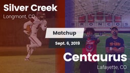 Matchup: Silver Creek vs. Centaurus  2019