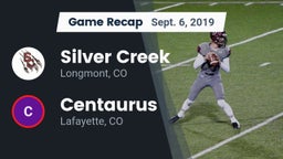 Recap: Silver Creek  vs. Centaurus  2019