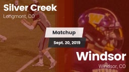 Matchup: Silver Creek vs. Windsor  2019