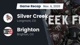 Recap: Silver Creek  vs. Brighton  2020