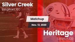 Matchup: Silver Creek vs. Heritage  2020