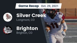 Recap: Silver Creek  vs. Brighton  2021