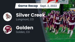 Recap: Silver Creek  vs. Golden  2022