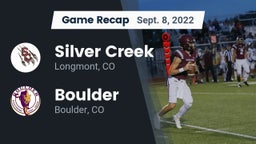 Recap: Silver Creek  vs. Boulder  2022