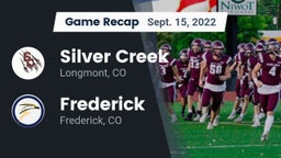 Recap: Silver Creek  vs. Frederick  2022