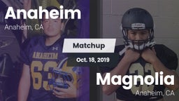 Matchup: Anaheim  vs. Magnolia  2019