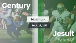 Matchup: Century  vs. Jesuit  2017
