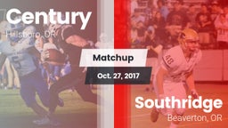 Matchup: Century  vs. Southridge  2017