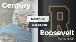 Matchup: Century  vs. Roosevelt  2018
