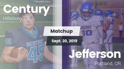 Matchup: Century  vs. Jefferson  2019