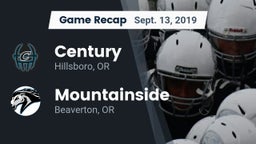 Recap: Century  vs. Mountainside  2019