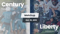 Matchup: Century  vs. Liberty  2019