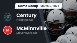 Recap: Century  vs. McMinnville  2021