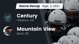 Recap: Century  vs. Mountain View  2021