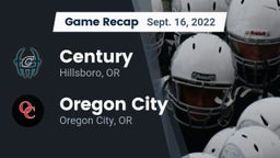 Recap: Century  vs. Oregon City  2022