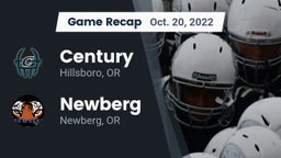 Recap: Century  vs. Newberg  2022