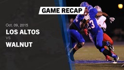 Recap: Los Altos  vs. Walnut 2015