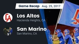 Recap: Los Altos  vs. San Marino  2017