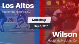 Matchup: Los Altos High vs. Wilson  2017