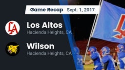 Recap: Los Altos  vs. Wilson  2017