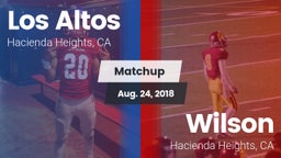 Matchup: Los Altos High vs. Wilson  2018