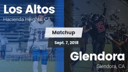 Matchup: Los Altos High vs. Glendora  2018