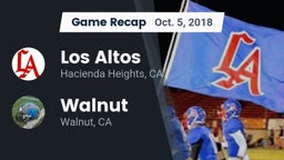 Recap: Los Altos  vs. Walnut  2018
