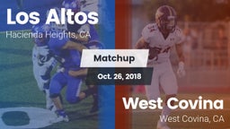 Matchup: Los Altos High vs. West Covina  2018