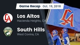 Recap: Los Altos  vs. South Hills  2018
