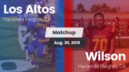 Matchup: Los Altos High vs. Wilson  2019