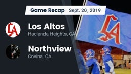 Recap: Los Altos  vs. Northview  2019